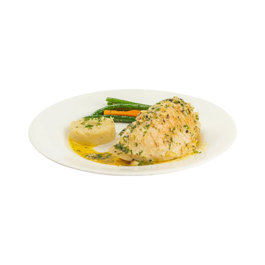 special Chicken Steak Stuffed With Prawn & Cheese